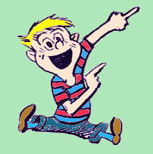 JUMPY KID IN COLOR