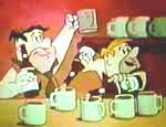 Fred and Barney Drink Beer