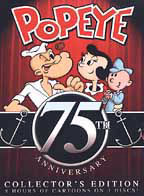 Popeye King Features 75th anniversary DVD